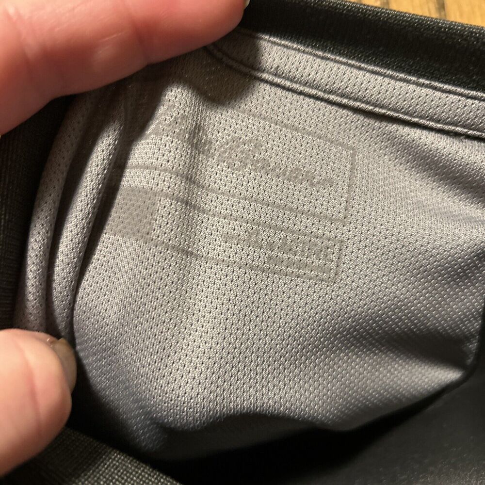 Eddie Bauer Shirt Mens XL Gray Active Fit Free Dry Gym Workout Tee Golf Sports - Picture 5 of 7